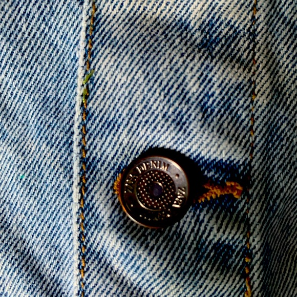 Zara acid wash denim skirt - Picture 4 of 5